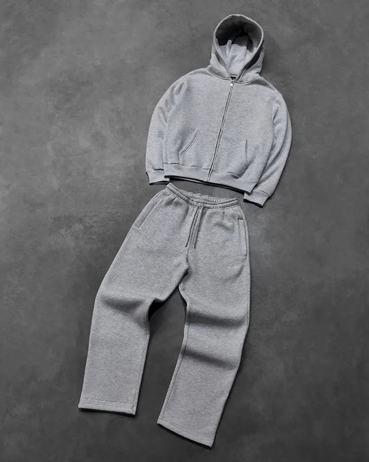 Hip Hop personality pattern oversized tracksuit